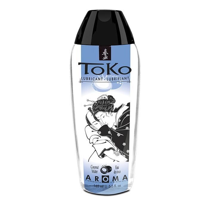 Лубрикант на водній основі Shunga Toko AROMA – Coconut Water (165 мл), не містить цукру від компанії Elektromax - фото 1