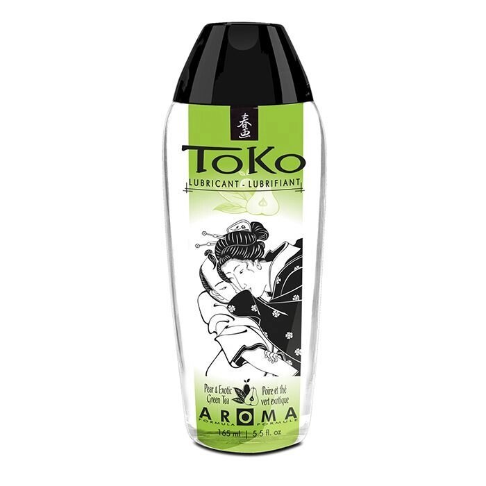 Лубрикант на водній основі Shunga Toko AROMA - Pear & Exotic Green Tea (165 мл), не містить цукру від компанії Elektromax - фото 1