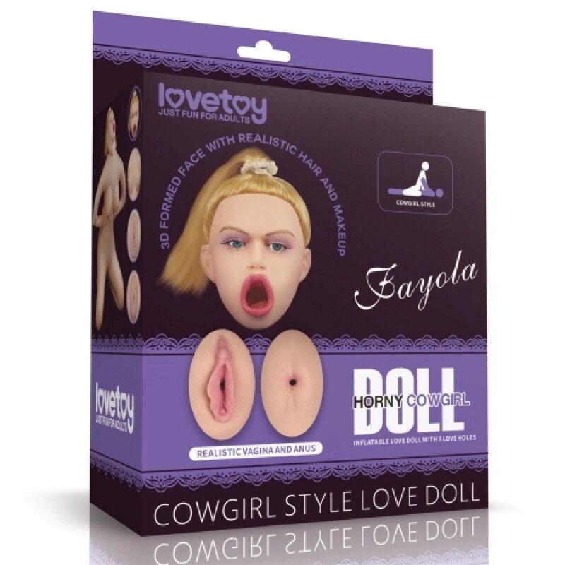 Лялька для любові в стилі пастушки Cowgirl Style Love Doll Flesh від компанії Elektromax - фото 1