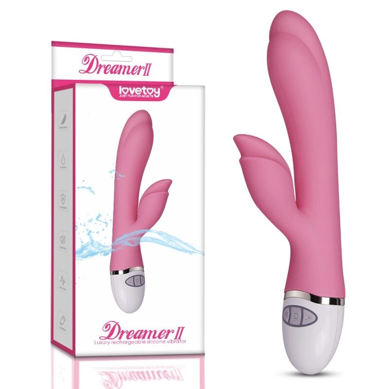 Масажер  багатофункціональний Dreamer 2 Rechargeable Vibrator від компанії Elektromax - фото 1