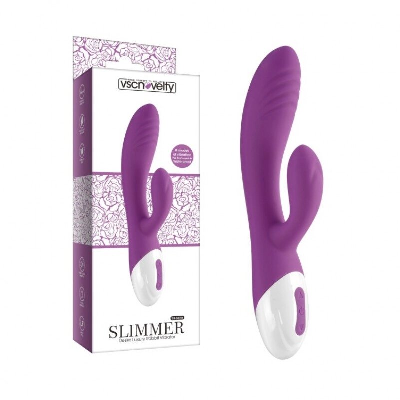 Масажер  Desire Luxury Rabbit Vibrator Slimmer від компанії Elektromax - фото 1