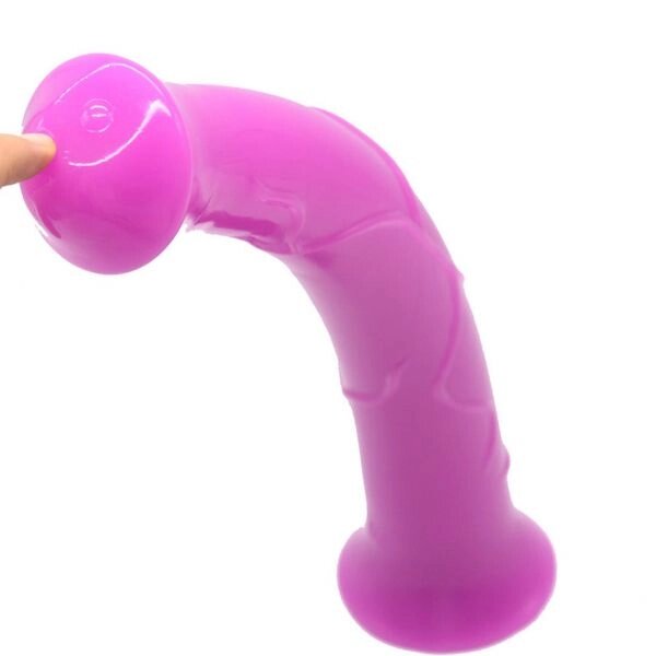 Масажер    дилдо коня Horse Phallus Anal Plug Purple від компанії Elektromax - фото 1