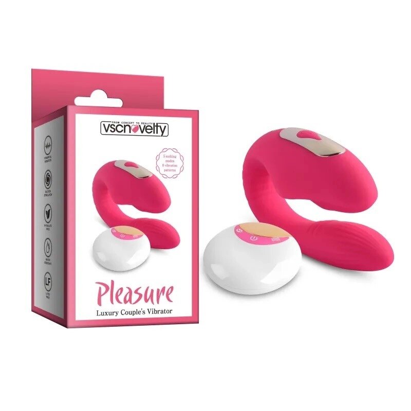 Масажер  для пар Pleasure Luxury Couples Vibrator від компанії Elektromax - фото 1