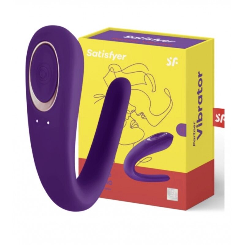 Масажер  для пар Satisfyer Partner Toy Vibrator від компанії Elektromax - фото 1