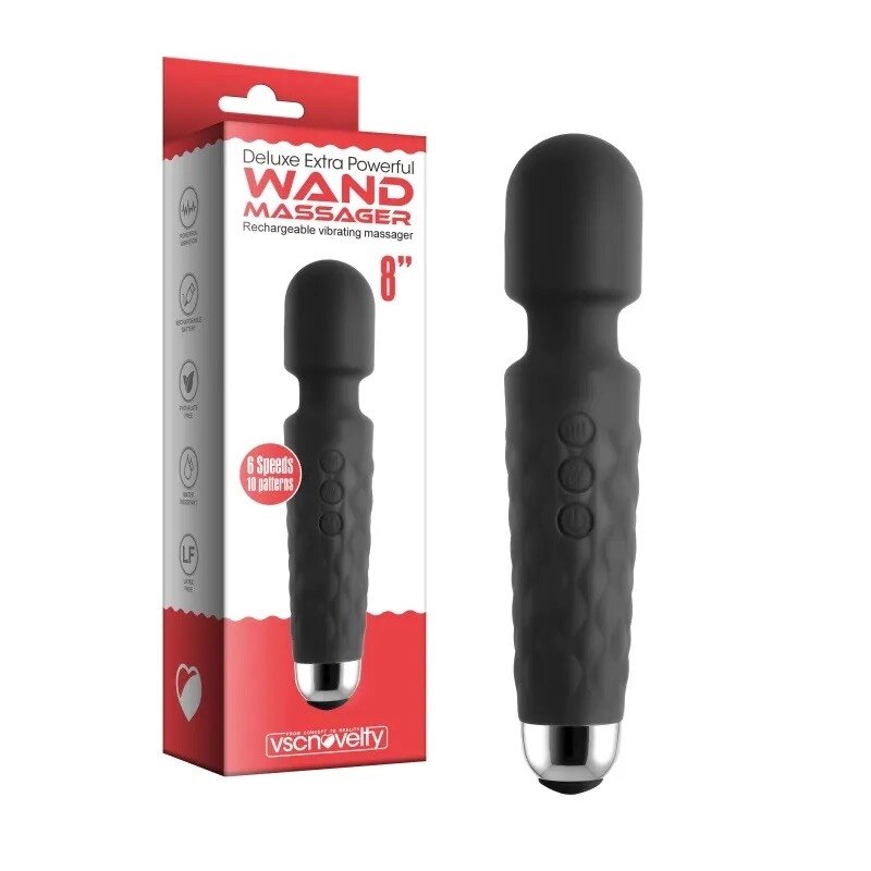 Масажер  для жінок Deluxe Extra Powerful Wand Massager від компанії Elektromax - фото 1