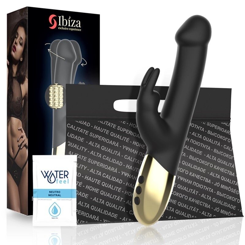 Масажер  для жінок Ibiza Rotating Rabbit Vibrator від компанії Elektromax - фото 1