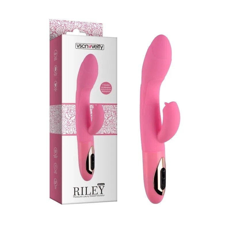 Масажер  для жінок Pleasure Luxury Rabbit Vibrator Riley від компанії Elektromax - фото 1