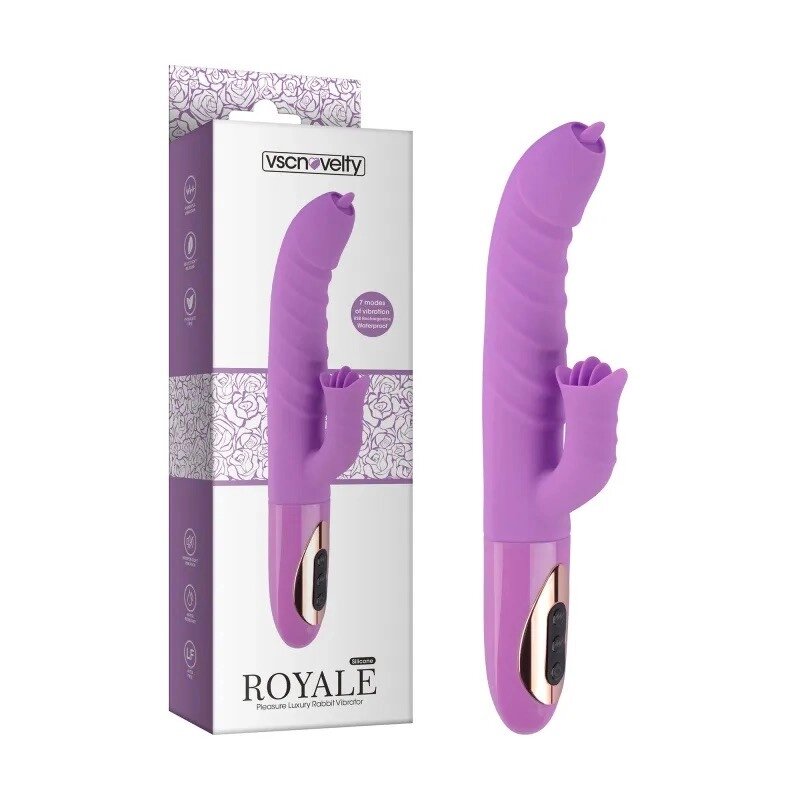 Масажер  для жінок Pleasure Luxury Rabbit Vibrator Royale від компанії Elektromax - фото 1