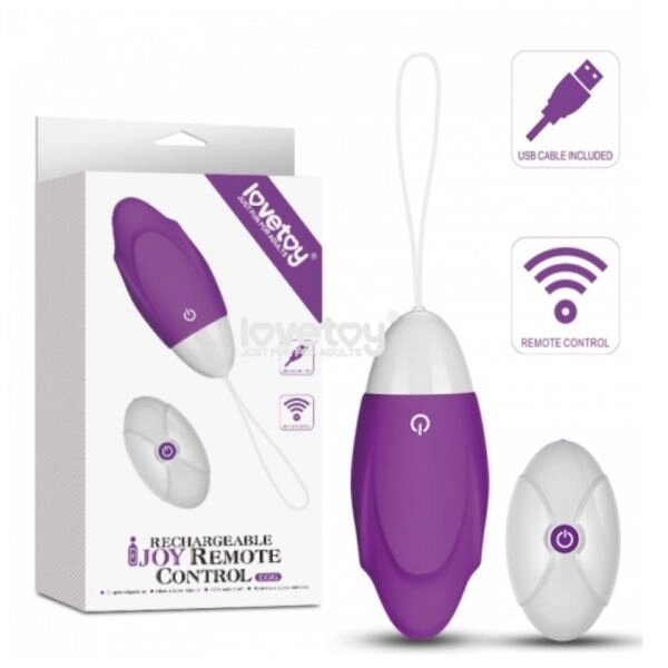 Масажер  IJOY Wireless Remote Control Rechargeable Egg від компанії Elektromax - фото 1