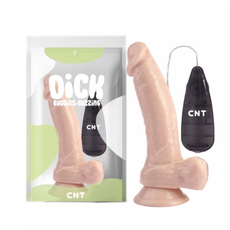 Масажер  на присоске тілесний The Master Dildo Vibrator від компанії Elektromax - фото 1