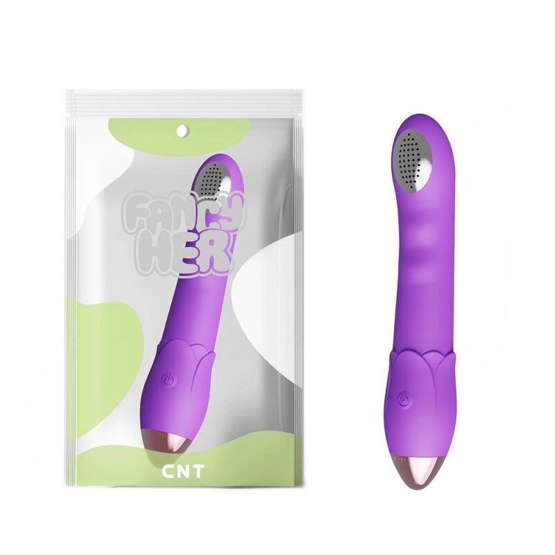 Масажер  насадка для душу Hot Tub Fantasy Vibrator Purple від компанії Elektromax - фото 1