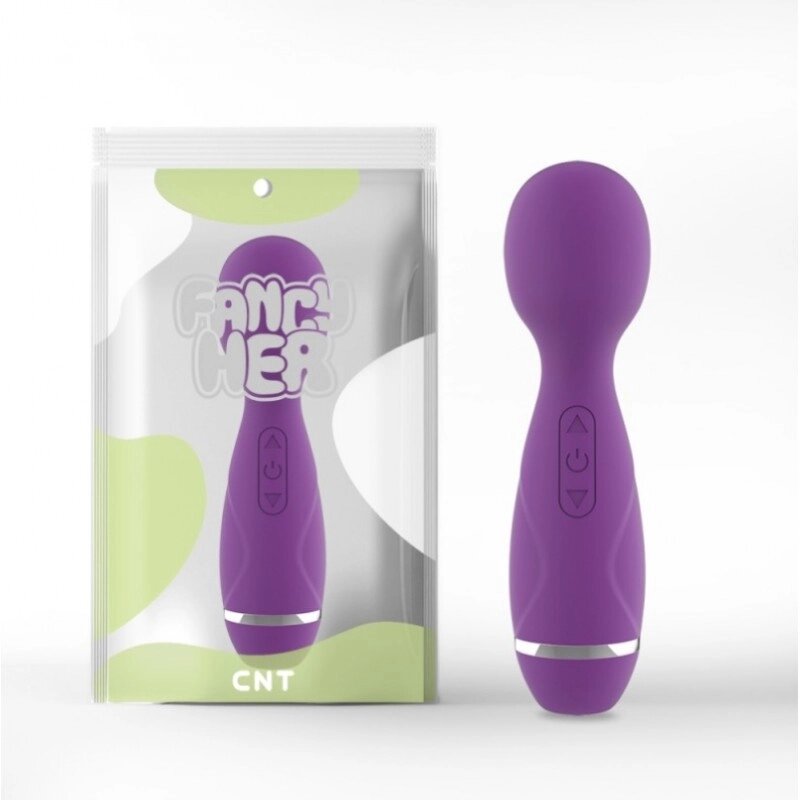 Масажер  Точковий  Intimate Dual Pleasure Wand Purple від компанії Elektromax - фото 1