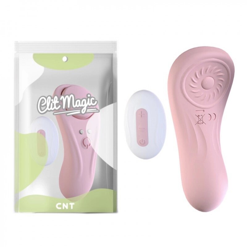 Масажер  в жіночі трусики Magnetic-Stay Panty Vibe Pink від компанії Elektromax - фото 1