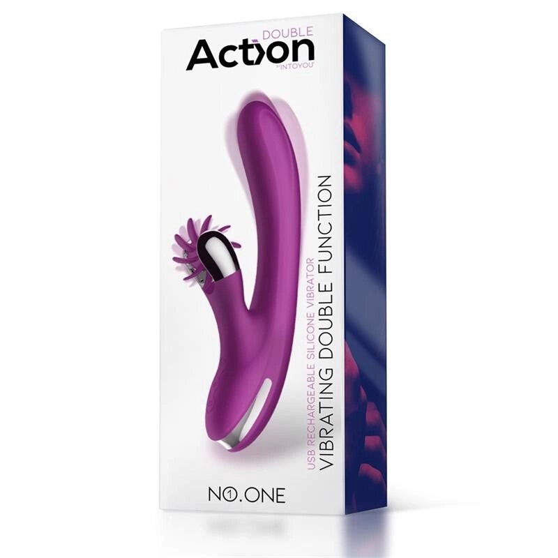 Масажер  з Горошинка альним стимулятором Action NoOne Vibrator Rotating Wheel від компанії Elektromax - фото 1