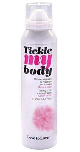 Масажна піна Love To Love TICKLE MY BODY Cotton candy (150 мл) зволожувальна від компанії Elektromax - фото 1