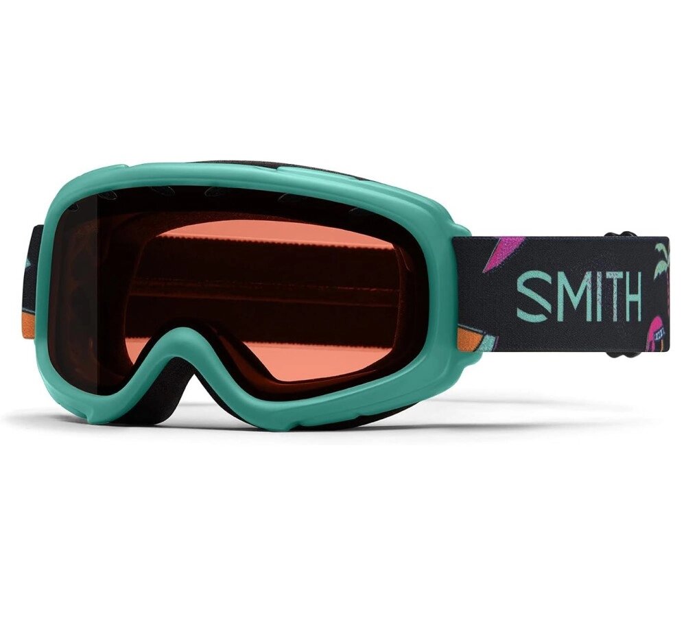 Маска гірськолижна для юніорів Smith Gambler Small-Medium Fit Cat. S2 Jade Multisport (M00635-080) від компанії Elektromax - фото 1