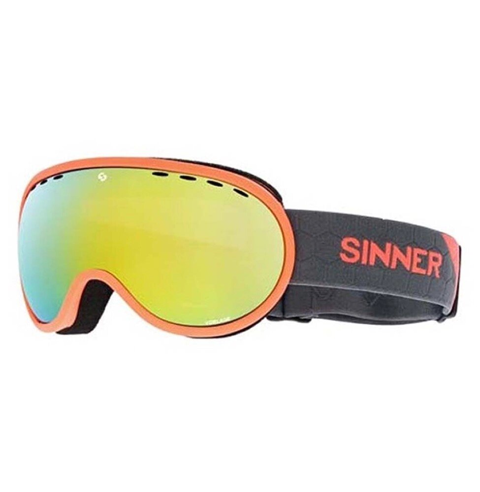 Маска гірськолижна Sinner Vorlage Medium Fit Cat. S3 Matte Neon Orange (SIGO-175-60-18) від компанії Elektromax - фото 1