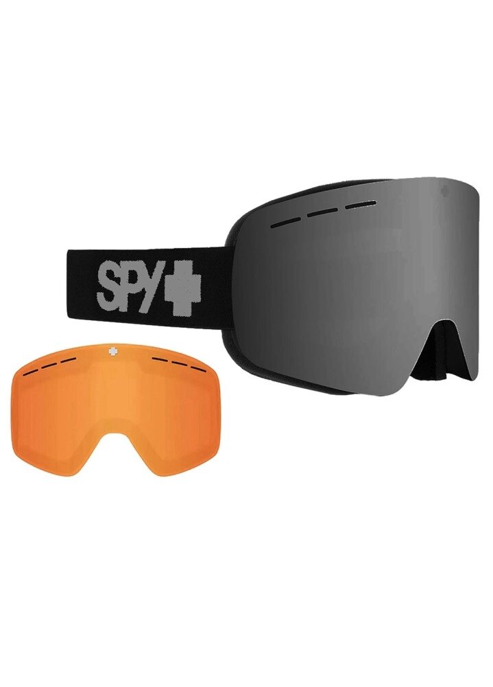 Маска гірськолижна з додатковою лінзою Spy+ Mainstay Snow Goggles Mask S3 + S1 Black (2622079) від компанії Elektromax - фото 1