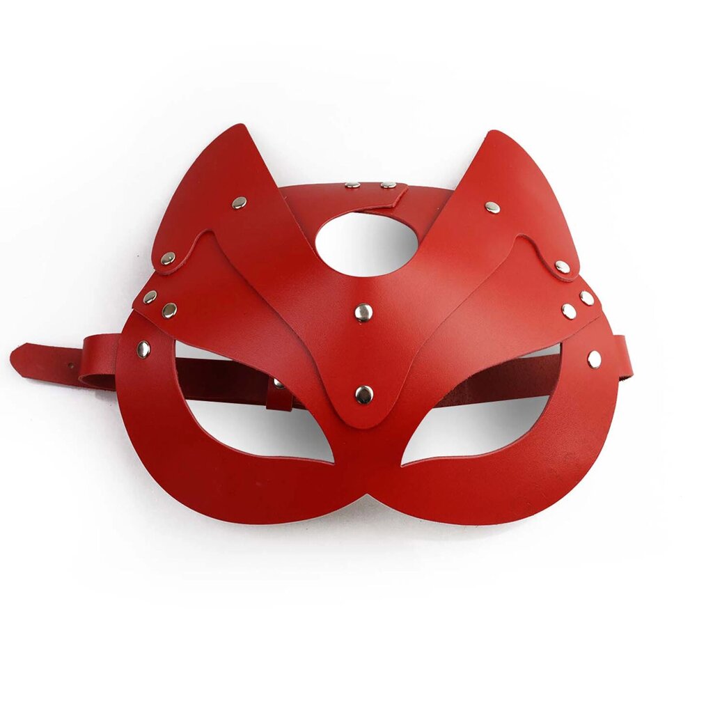 Маска Кішечкі Art of Sex - Cat Mask, Червоний від компанії Elektromax - фото 1