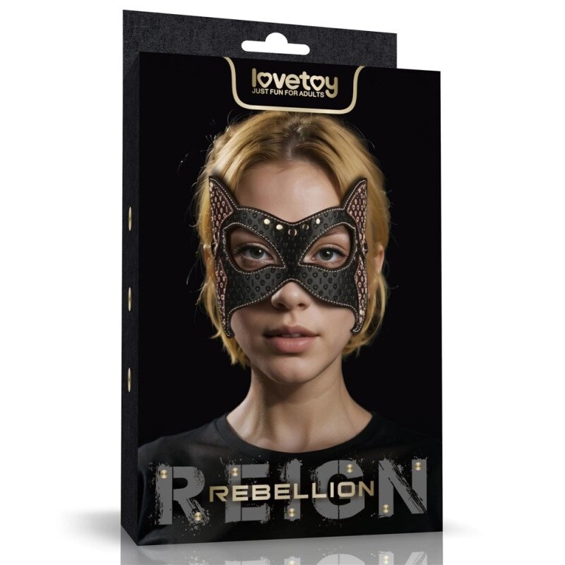 Маска на обличчя з вушками Rebellion Reign Cat Mask від компанії Elektromax - фото 1