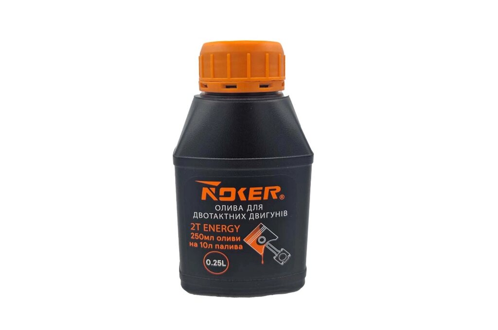 Масло для двигунів 2T Noker - 0,25л Energy від компанії Elektromax - фото 1