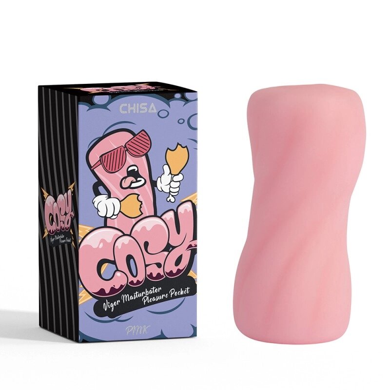 Мастурбатор для чоловіків рожевий Vigor Masturbator Pleasure Pocket від компанії Elektromax - фото 1