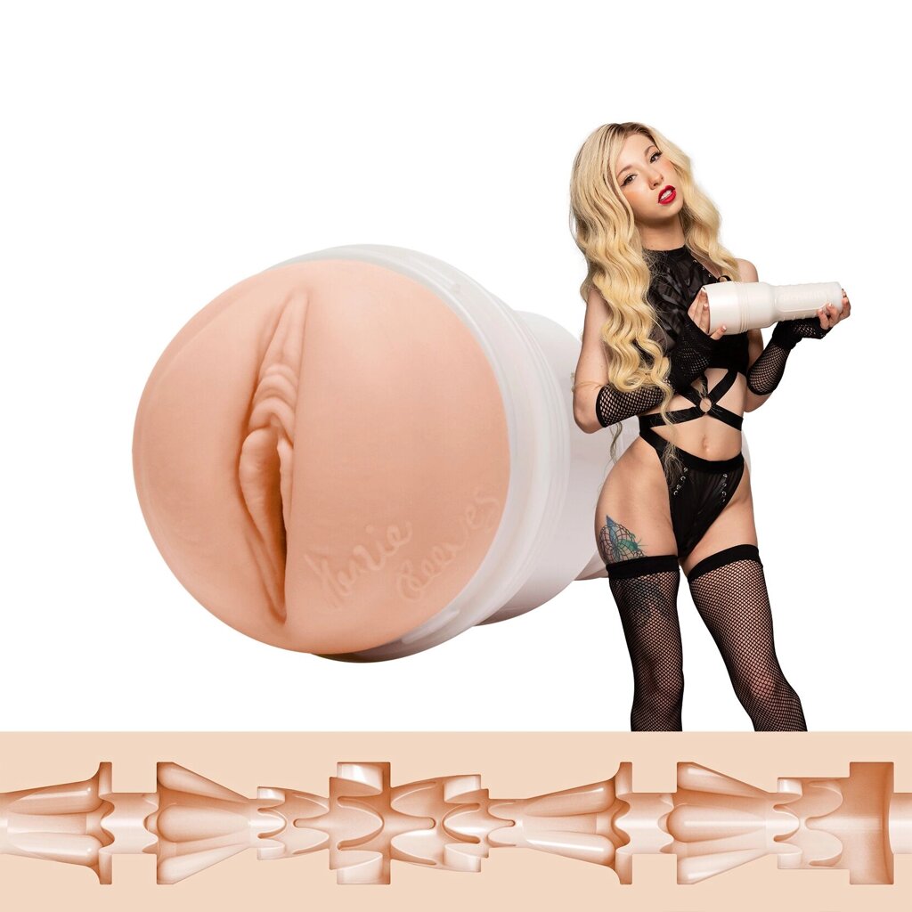 Мастурбатор Fleshlight Girls: Kenzie Reeves - Cream Puff, зі зліпка вагіни, дуже ніжний від компанії Elektromax - фото 1