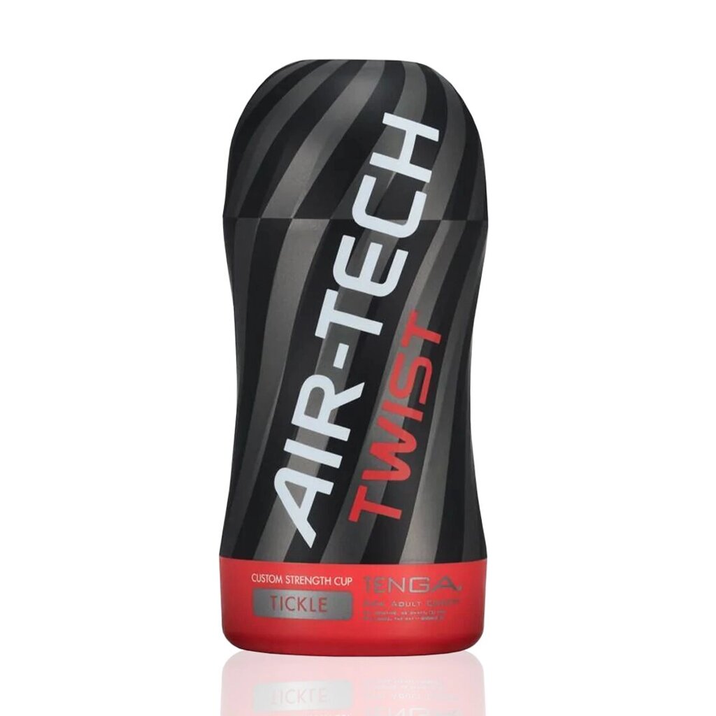 Мастурбатор Tenga Air-Tech Twist Tickle Red зі змінною тугістю обхвату, ефект глибокого мінету від компанії Elektromax - фото 1