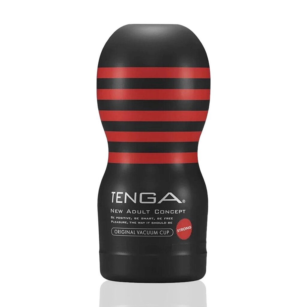 Мастурбатор Tenga Deep Throat (Original Vacuum) Cup (глибоке горло) Strong із вакуумною стимуляцією від компанії Elektromax - фото 1