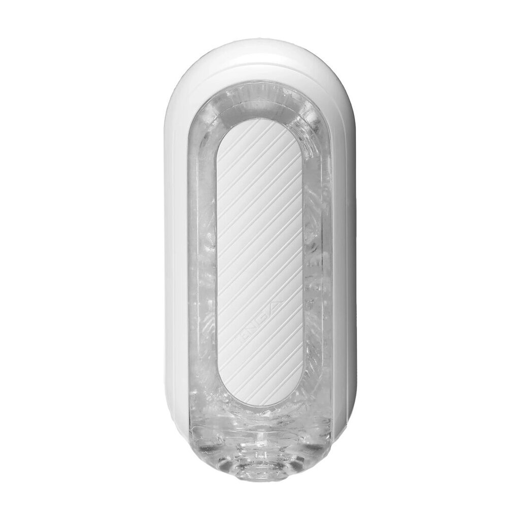 Мастурбатор Tenga Flip Zero Gravity White, змінна інтенсивність стимуляції, розкладний від компанії Elektromax - фото 1