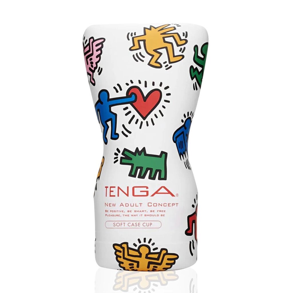 Мастурбатор Tenga Keith Haring Soft Case Cup (м’яка подушечка) стисний від компанії Elektromax - фото 1