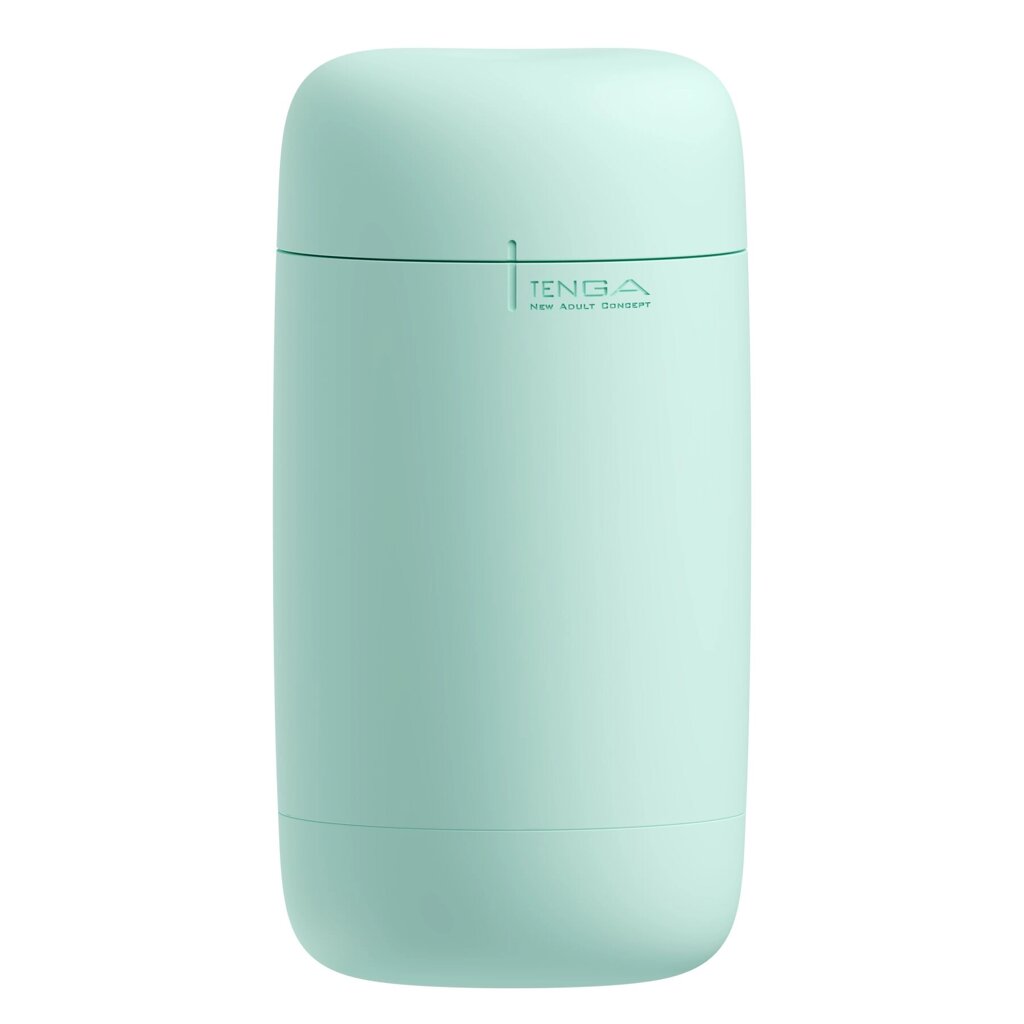 Мастурбатор TENGA PUFFY MINT GREEN, ультрам’який матеріал, багаторазовий, наскрізний від компанії Elektromax - фото 1