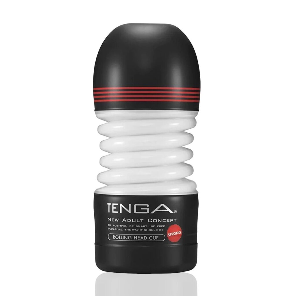 Мастурбатор Tenga Rolling Head Cup Strong з інтенсивною стимуляцією головки від компанії Elektromax - фото 1