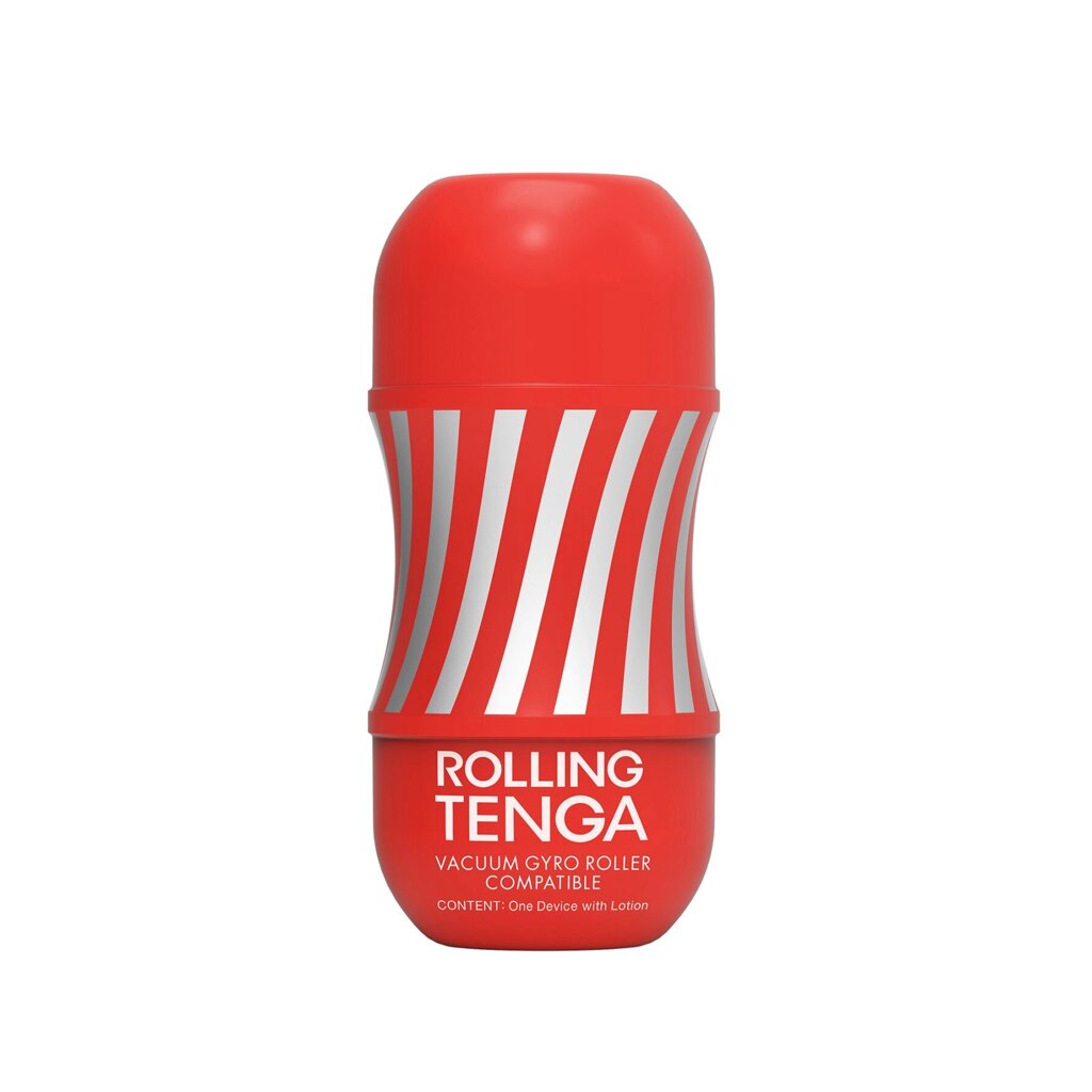 Мастурбатор Tenga Rolling Tenga Gyro Roller Cup, новий рельєф для стимуляції обертанням від компанії Elektromax - фото 1