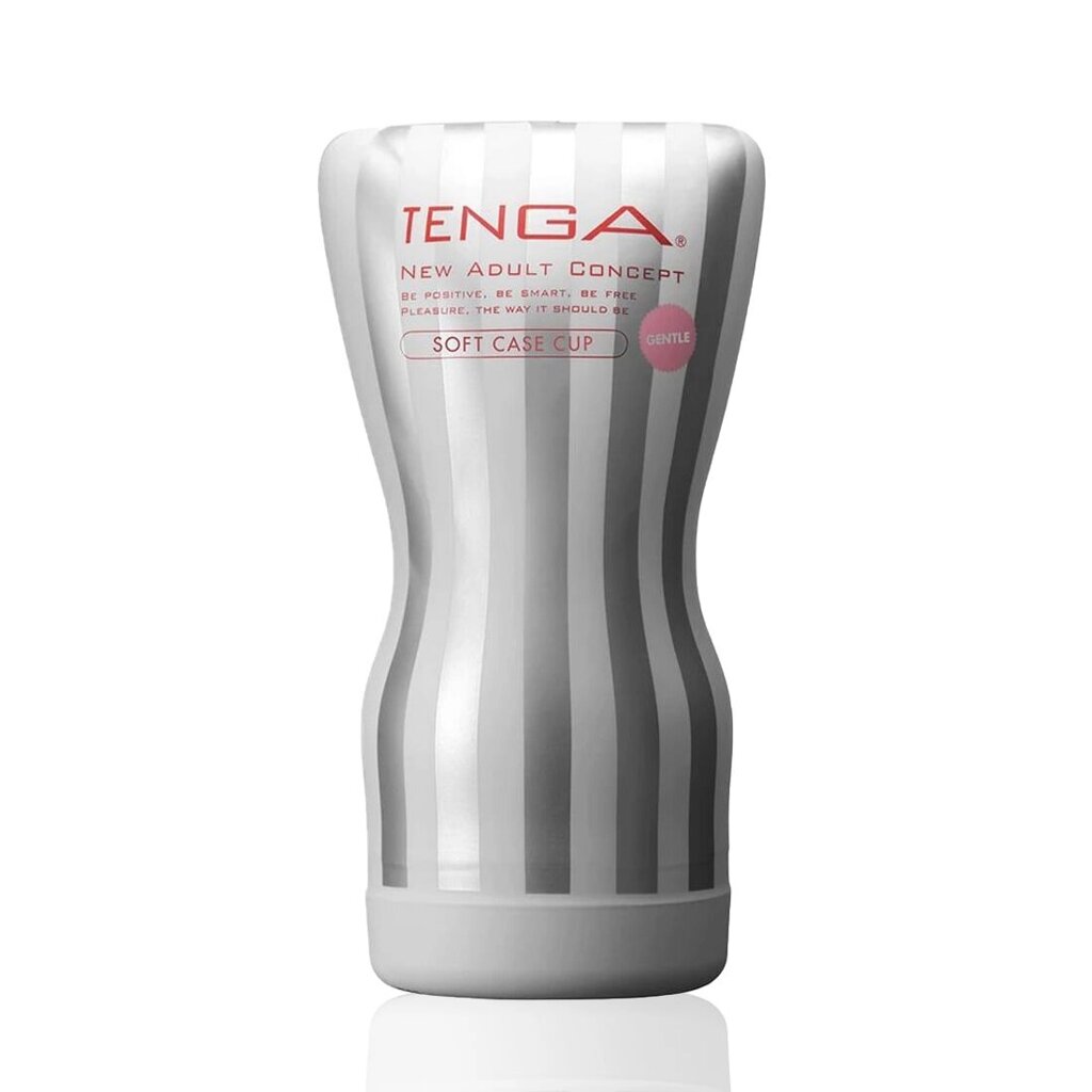 Мастурбатор Tenga Soft Case Cup (м’яка подушечка) Gentle стискуваний від компанії Elektromax - фото 1