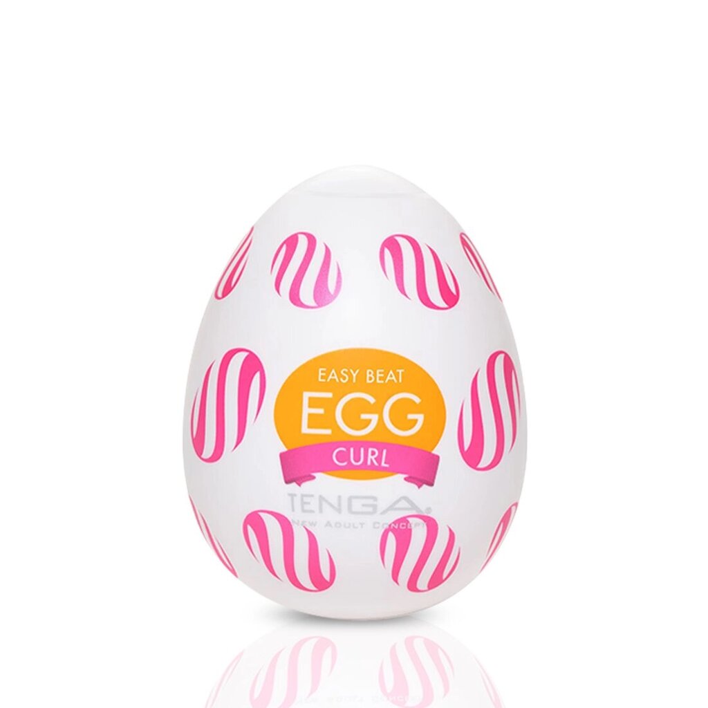 Мастурбатор-яйце Tenga Egg Curl з рельєфом із шишечок від компанії Elektromax - фото 1