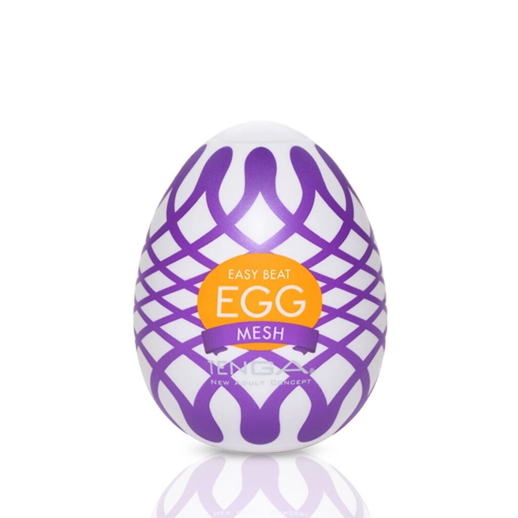 Мастурбатор-яйце Tenga Egg Mesh із сітчастим рельєфом від компанії Elektromax - фото 1