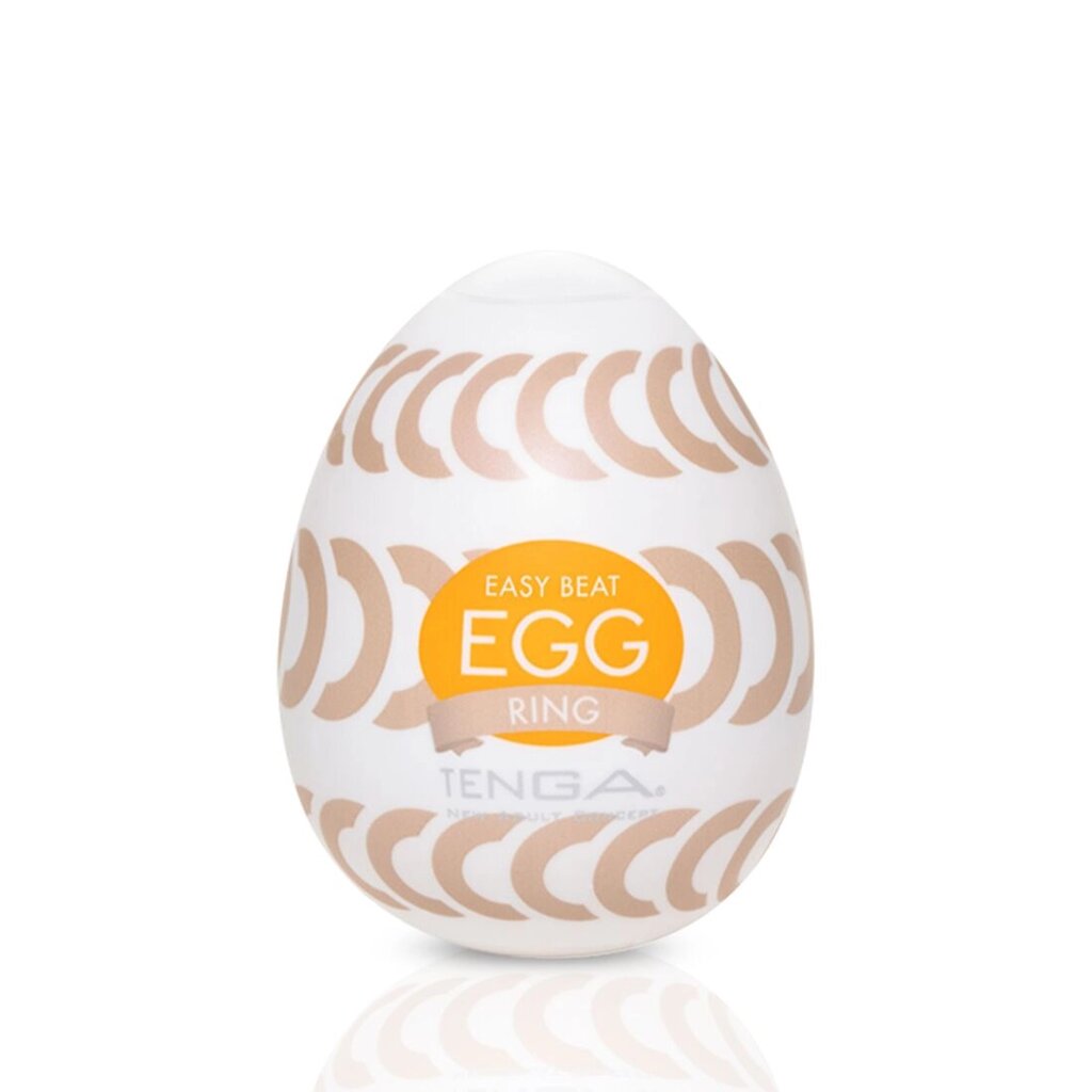 Мастурбатор-яйце Tenga Egg Ring з асиметричним рельєфом від компанії Elektromax - фото 1