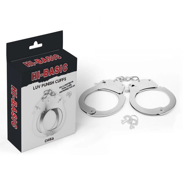 Металеві міцні наручники Luv Punish Cuffs від компанії Elektromax - фото 1