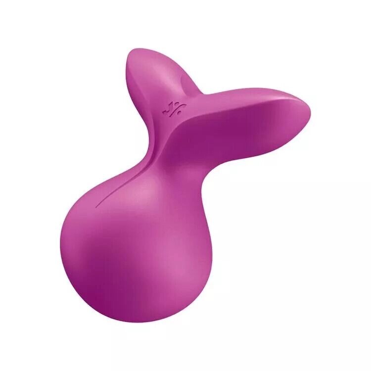 Мінівібромасажер Satisfyer Viva la Vulva 3 Violet від компанії Elektromax - фото 1