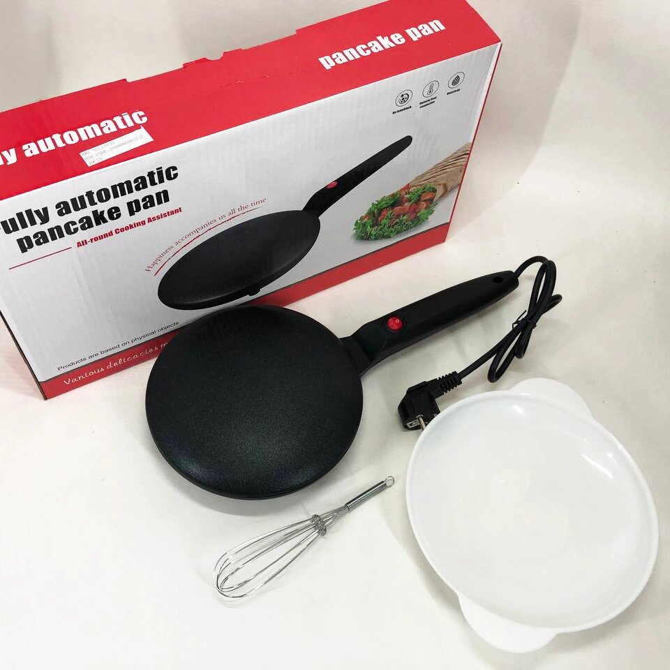 Млинець електричний CREPE MAKER. Колір: чорний від компанії Elektromax - фото 1