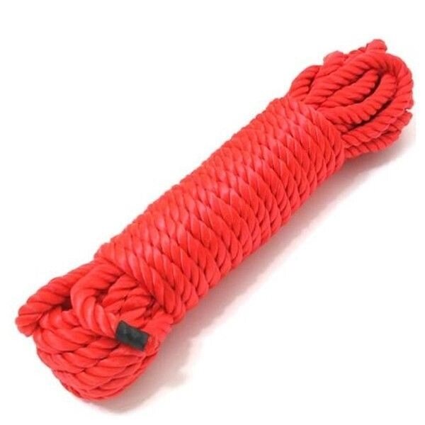 Мотузка для зв'язування червоного шовку Спеціальна шовкова мотузка, 10 метрів від компанії Elektromax - фото 1