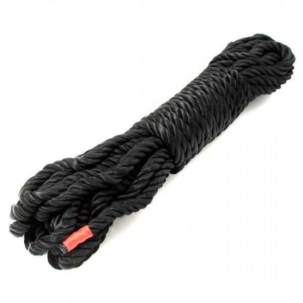 Мотузка для зв'язування чорна шовкова Special Silk Rope, 10 метрів від компанії Elektromax - фото 1