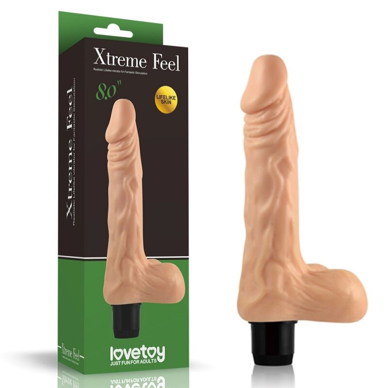 Мультишвидкісний Масажер  Xtreme Feel Cyberskin Vibrator від компанії Elektromax - фото 1