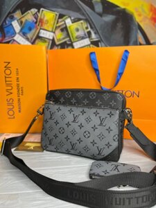 Чоловічі Сумка Louis Vuitton Trio Messenger Monogram Eclipse s057