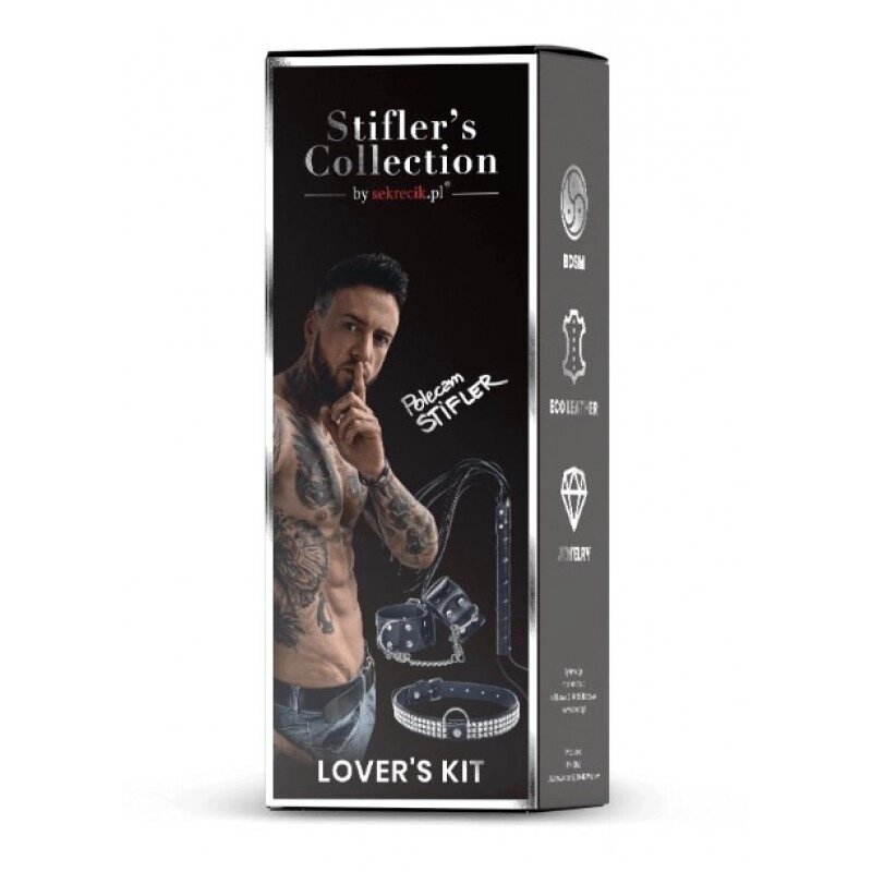 Набір для бдсм коханця Stiflers Colletion Lovers Kit від компанії Elektromax - фото 1