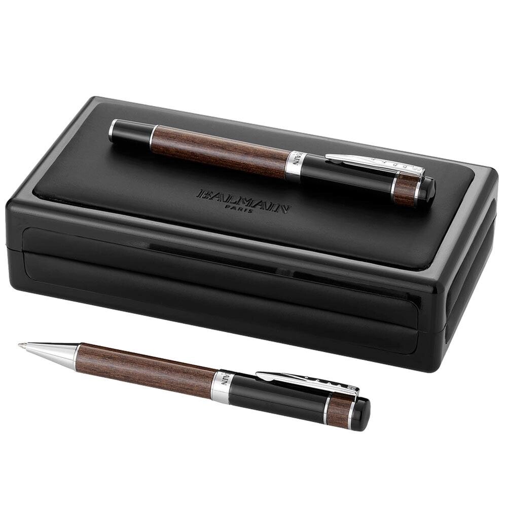Набір ручок 'Fontainebleau' (Balmain) чорне чорнило від компанії Elektromax - фото 1