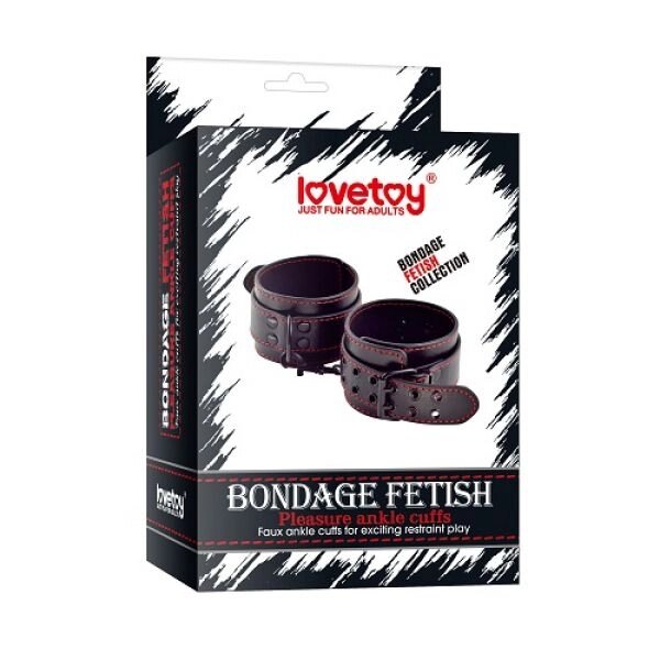 Наножники Bondage Fetish Pleasure Ankle cuffs від компанії Elektromax - фото 1
