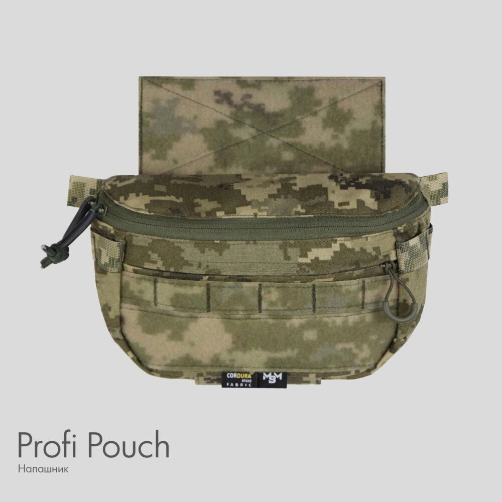 Напашник Combat Profi Pouch піксель ММ14 від компанії Elektromax - фото 1