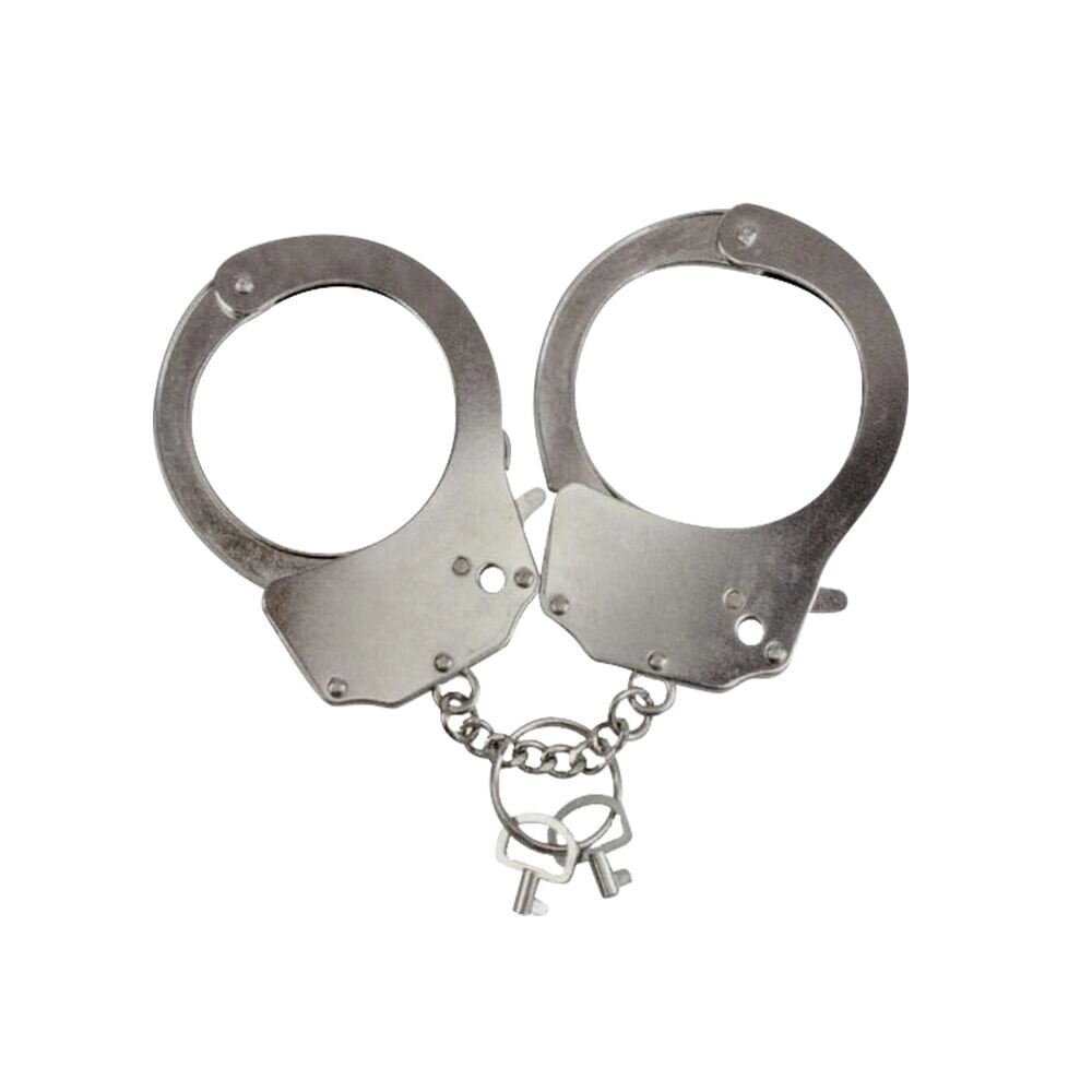 Наручники металеві Adrien Lastic Handcuffs Metallic (поліцейські) від компанії Elektromax - фото 1